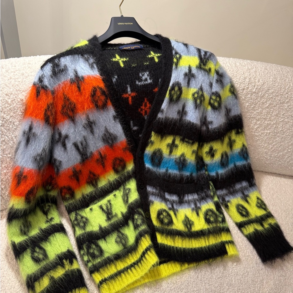 Louis Vuitton Colorful Patterned Cardigan